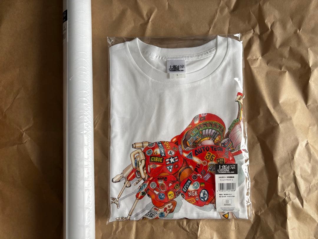 士郎正宗の世界展「大友克洋×攻殻機動隊」｜Tシャツポスターセット