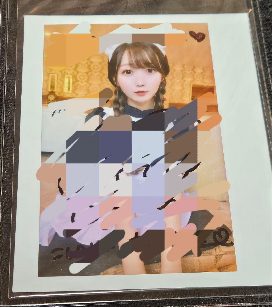 最終値下げ　大谷映美里　直筆サイン入りチェキ