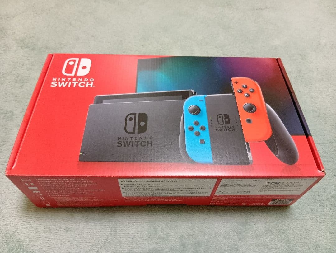 Nintendo Switch 本体　ネオンブルー/ネオンレッドバッテリー強化版