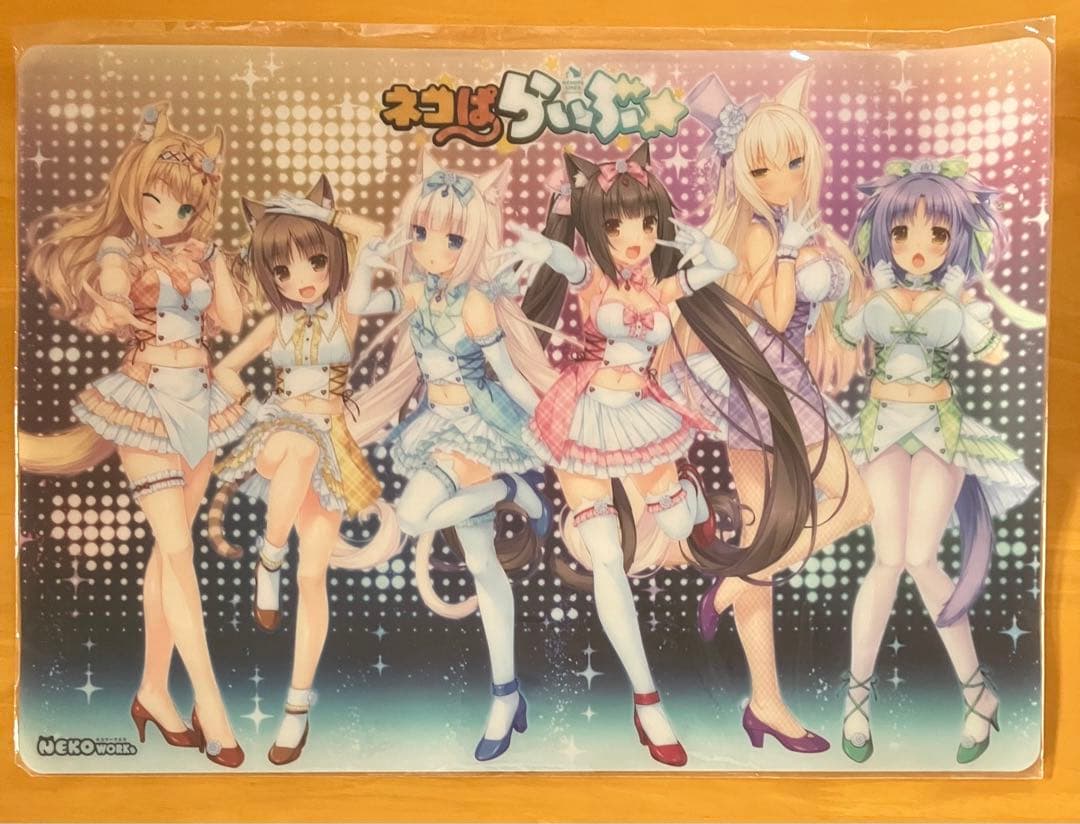 ネコぱらいぶデスクマット さより COMIC1☆10 NEKO WORKs