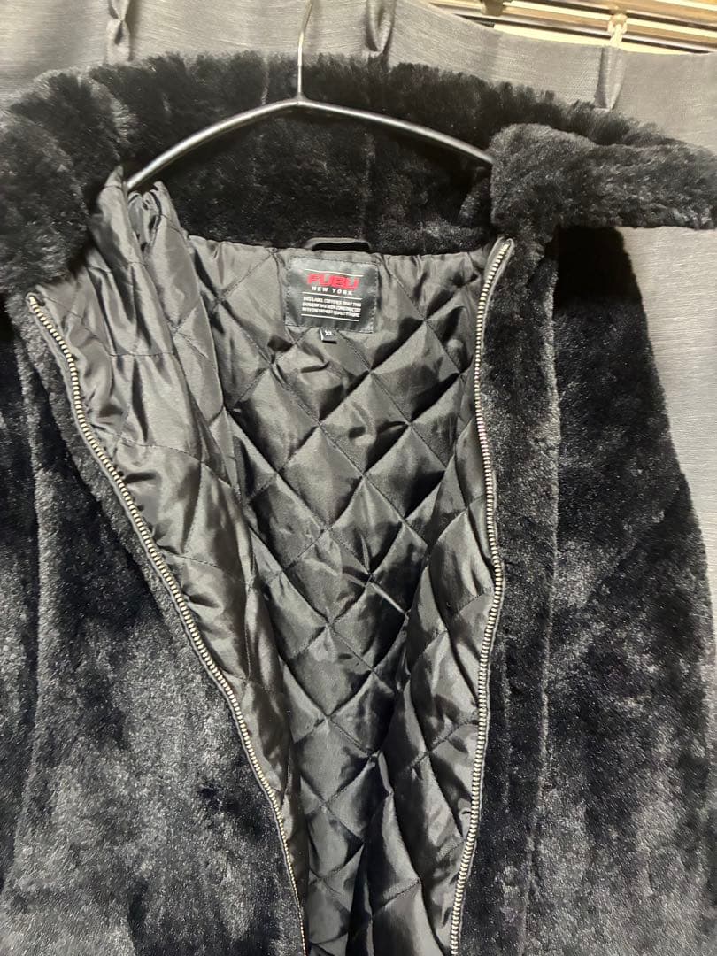 FUBU フリース フード付きジャケット b-boy HIPHOP ストリート