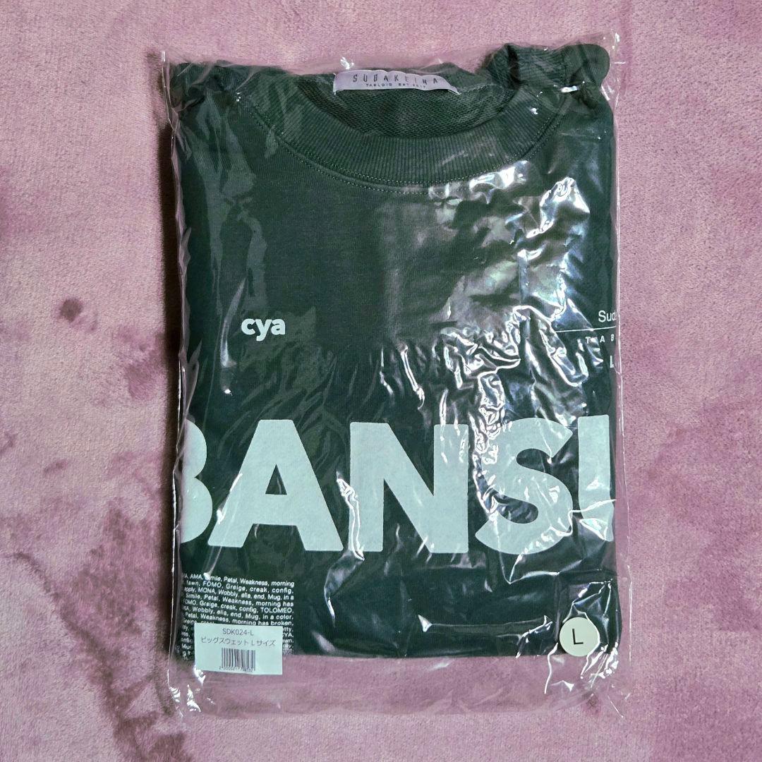 須田景凪 晩翠 ビッグスウェット