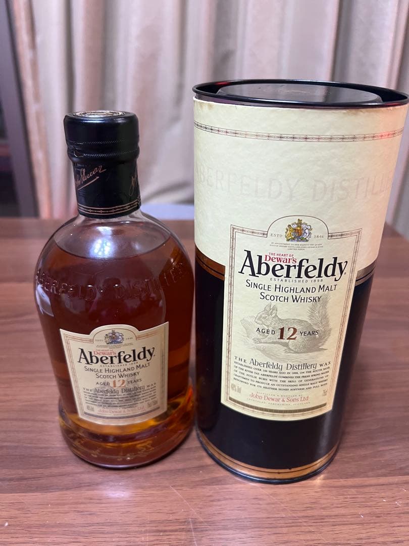 Aberfeldy 12年 シングルモルトウイスキー 750ml