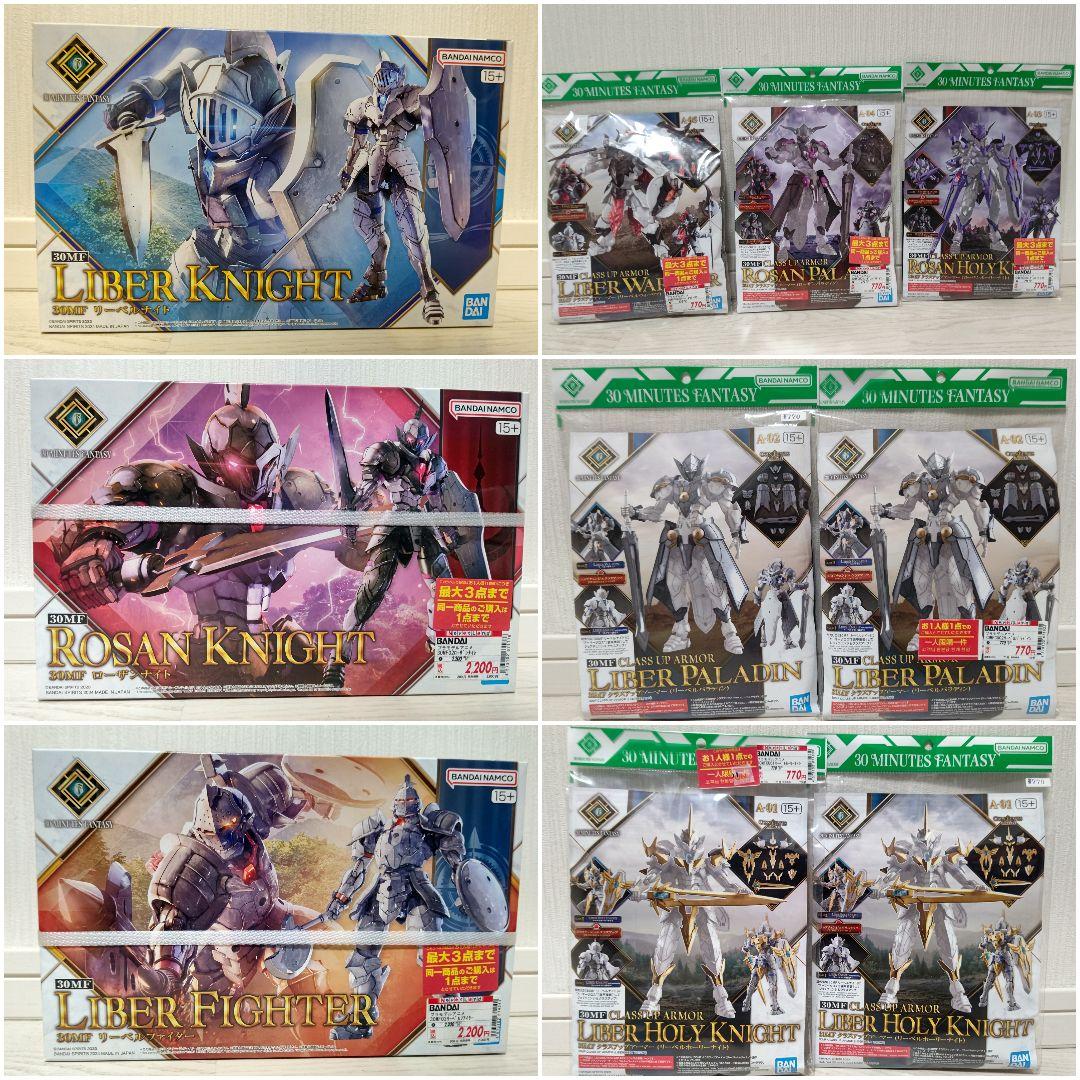 10個セット 30MF リーベルナイト ファイター ローザン クラスアップ各種