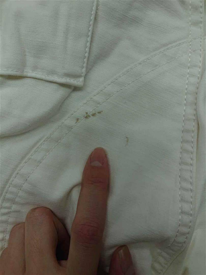 ■シュプリーム ホワイト カーゴパンツ 32