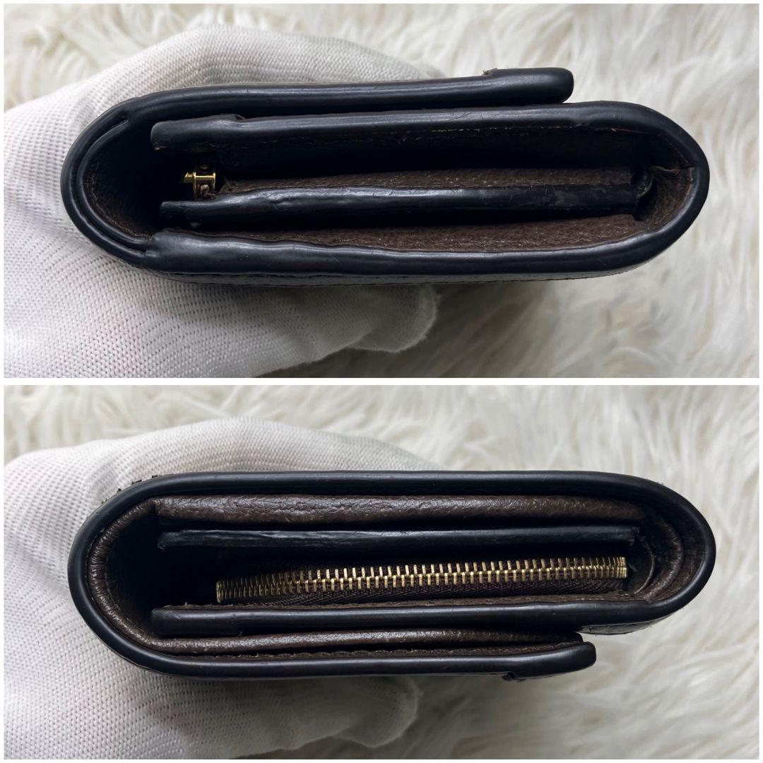 ソル様✨美品✨グッチ オフィディア 二つ折り財布 GGマーモント シェリーライン