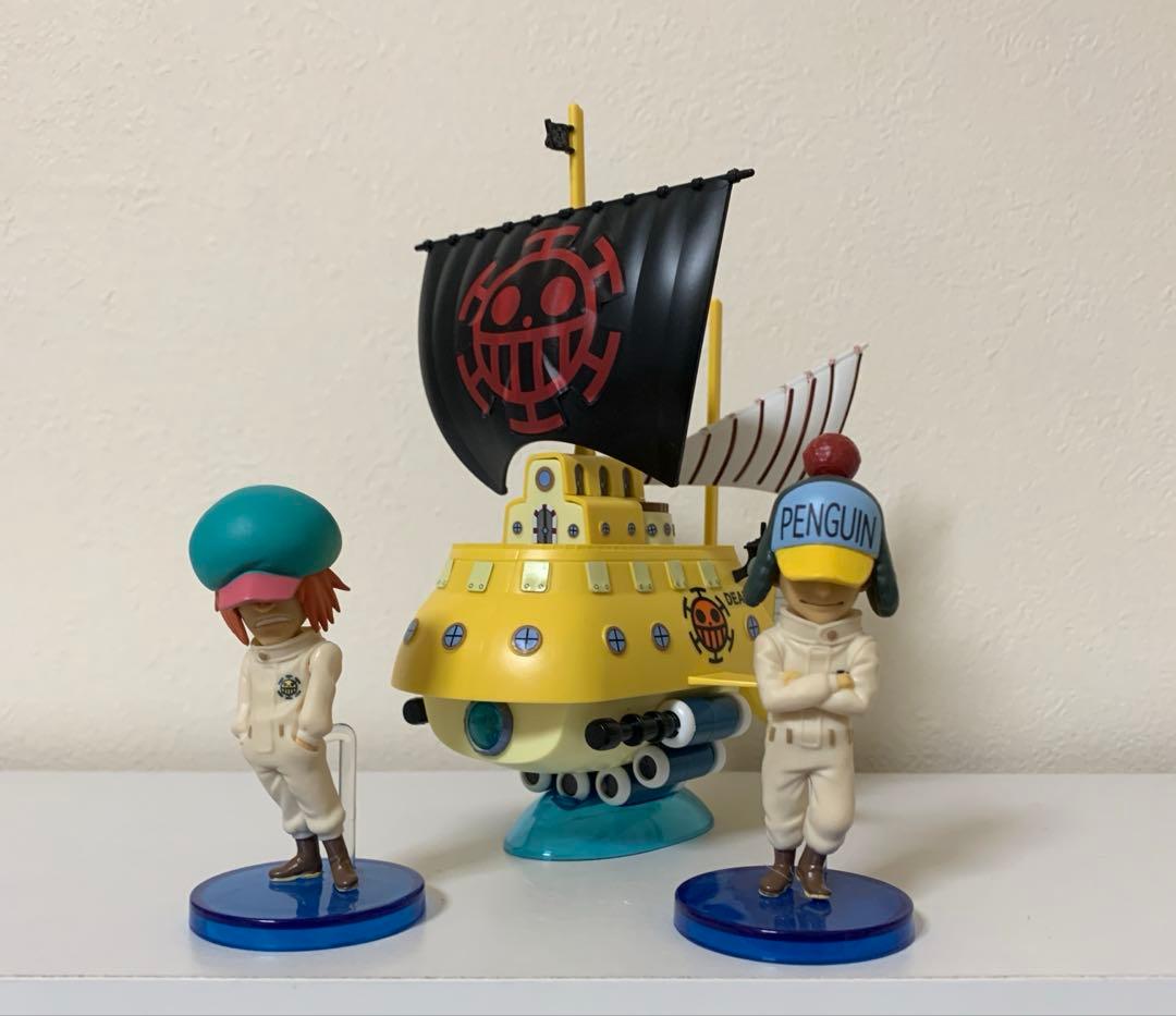 ワンピースフィギュア　ワーコレ　ペンギン　シャチ