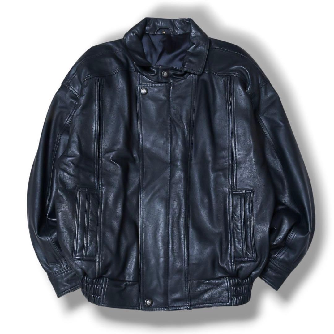 A-2 ショート丈 フライト レザージャケット ブルゾン ライダース 本革 羊