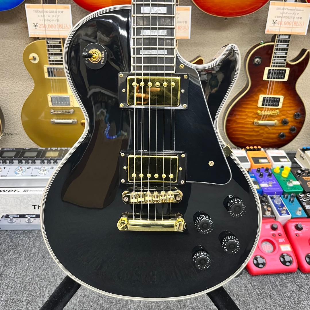 【11441】 Grass Rootsブラック レスポールカスタムタイプ