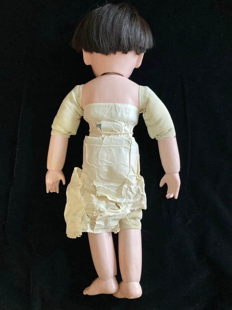 市松人形　抱き人形　明治　丸平　大極上　54㎝　日本人形