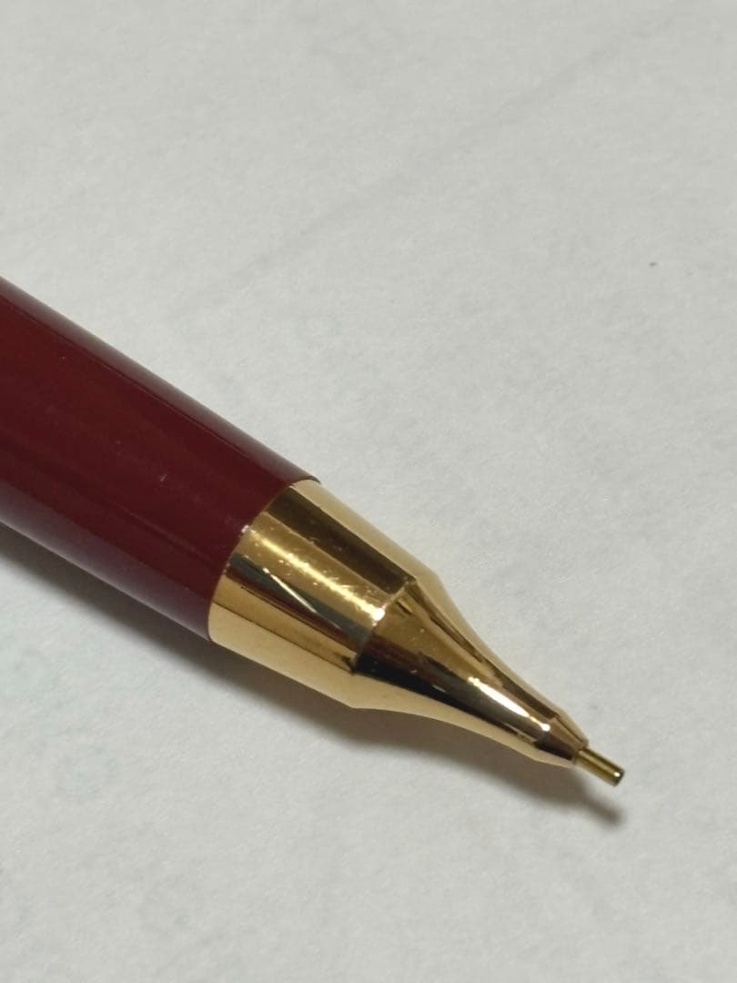 バーバリー　ケリー　レッド　シャープペンシル 0.5 Burberry