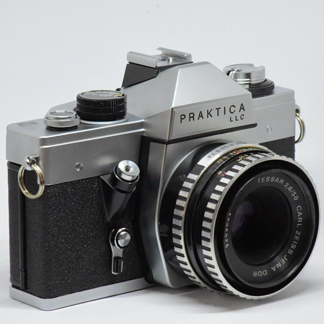 質実剛健PRAKTICA LLC C/Zeiss Jena テッサー2.8/50