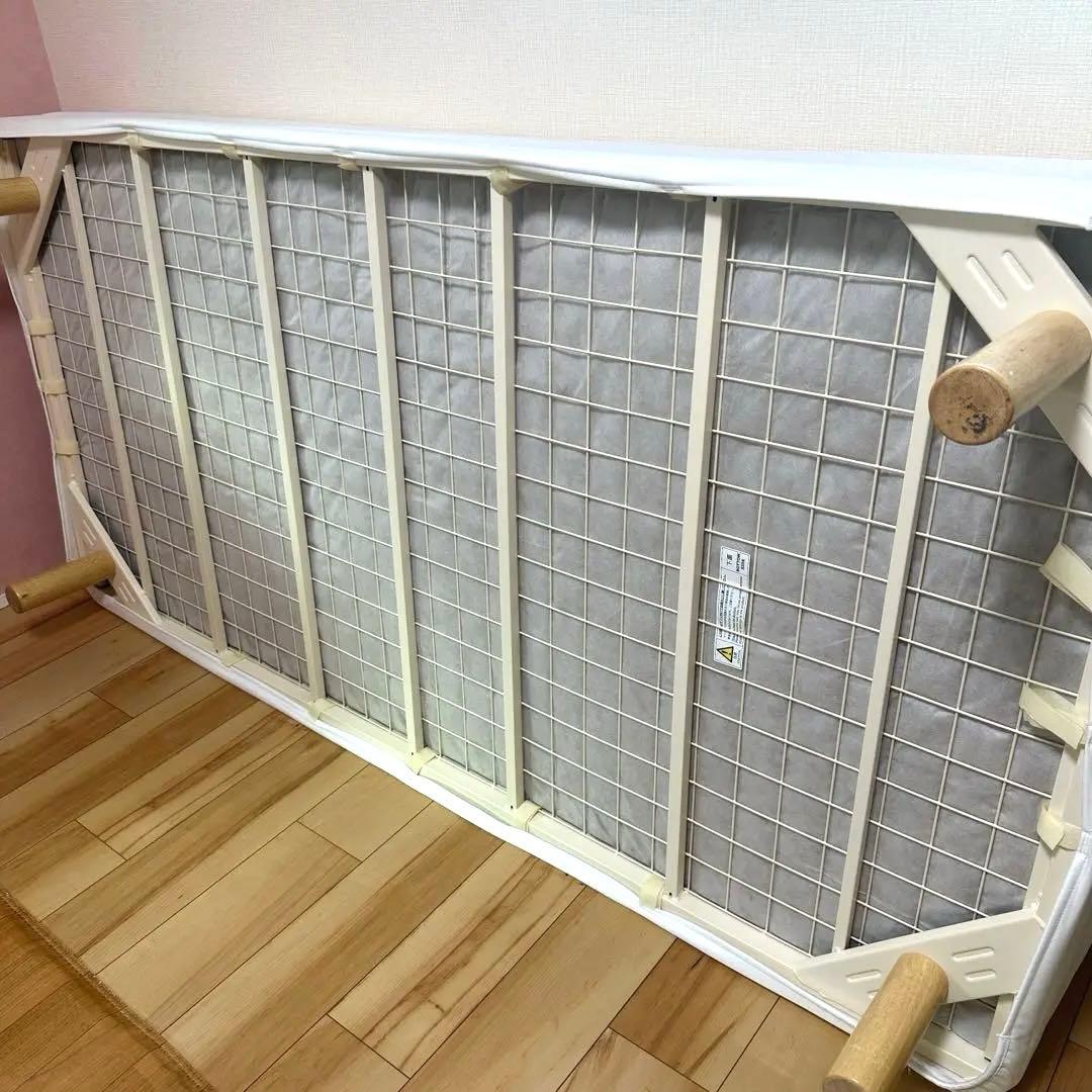 無印良品　脚付きマットレス ボンネル　シングル ホワイト①