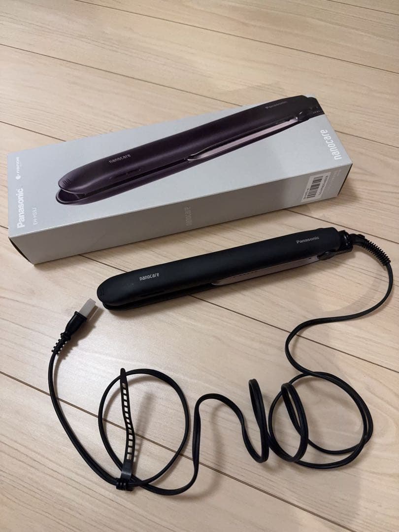 Panasonic ストレートヘアアイロン EH-HS9J ブラック