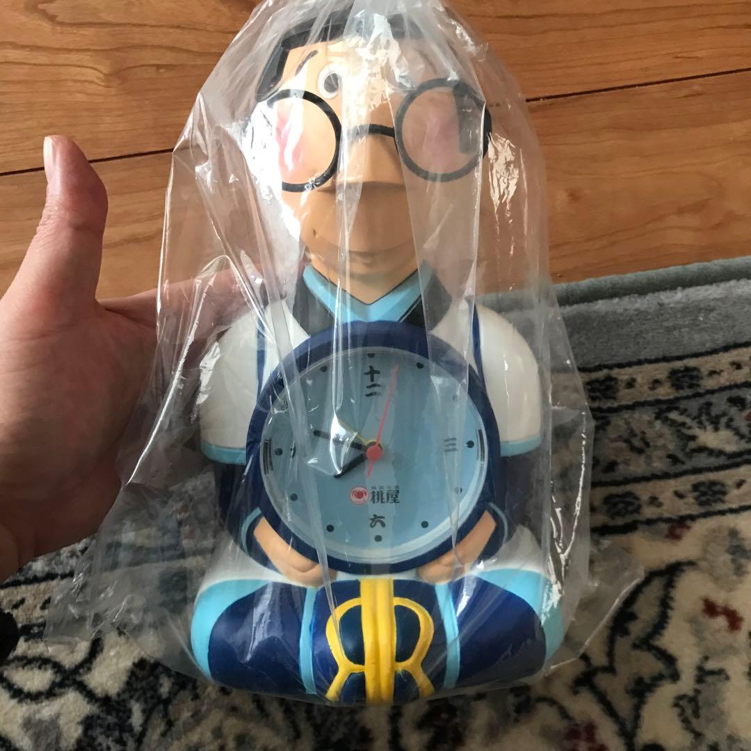 桃屋　時計　フィギュア