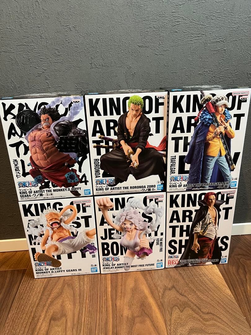 ワンピース KING OF ARTIST ギア4 ルフィ　ゾロフィギュア