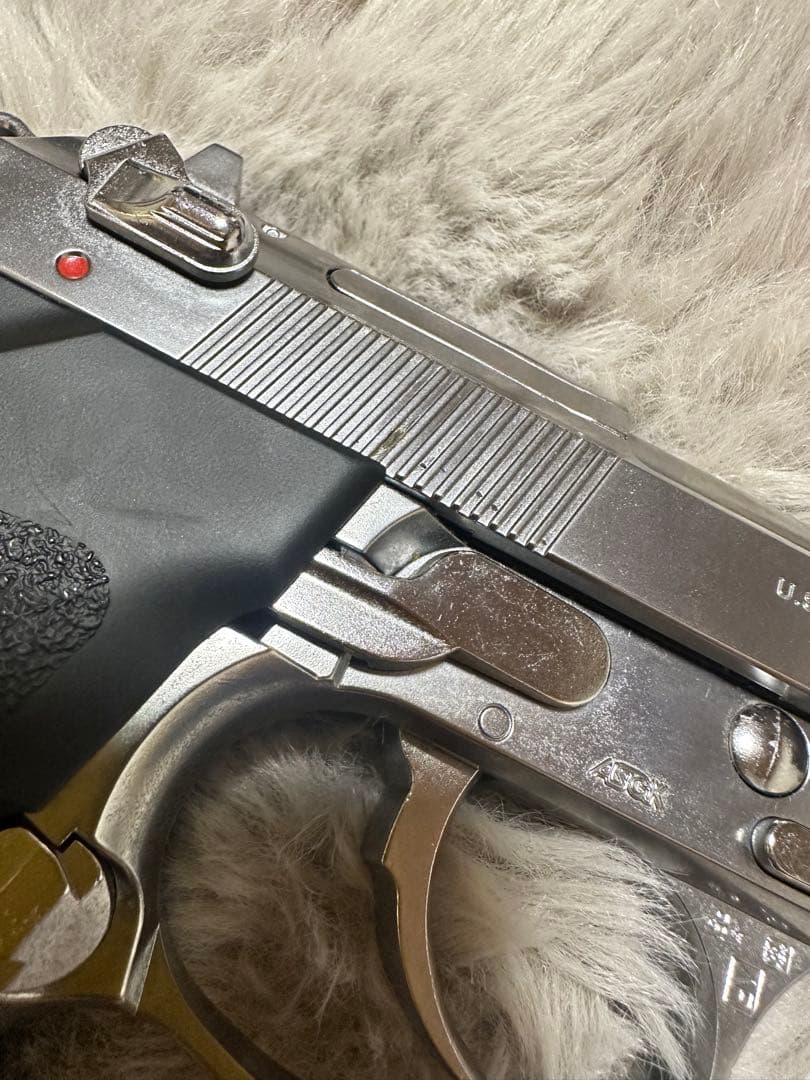 ベレッタ M9A1 ステンレス アルバートフレームカスタム ホルスター付き