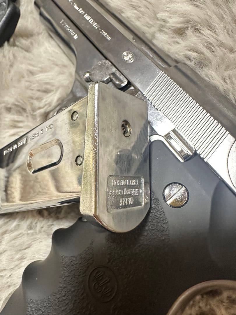 ベレッタ M9A1 ステンレス アルバートフレームカスタム ホルスター付き