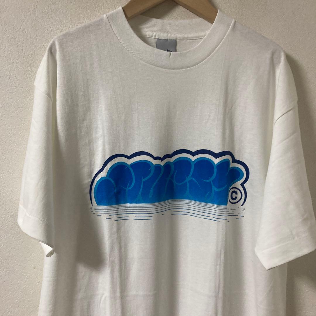 ステューシー tシャツ 銀タグ usa製 Lサイズ シングルステッチ 00s