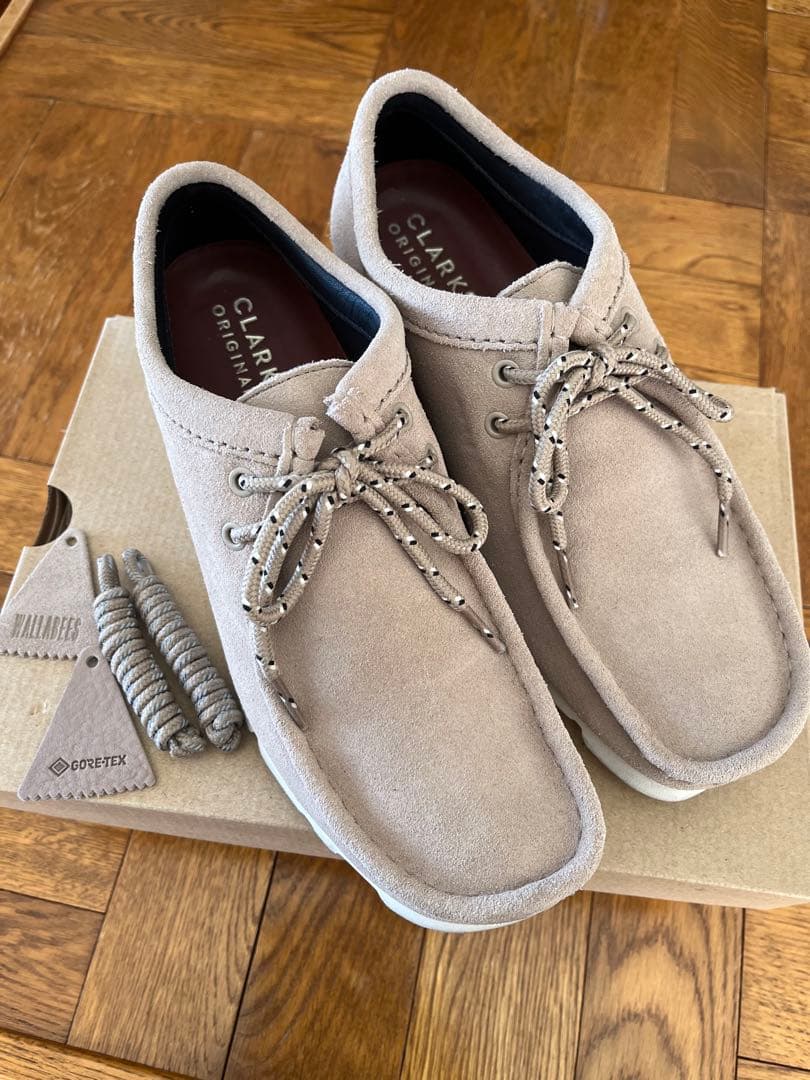 【美品】clarks wallabee GTX クラークス ワラビー