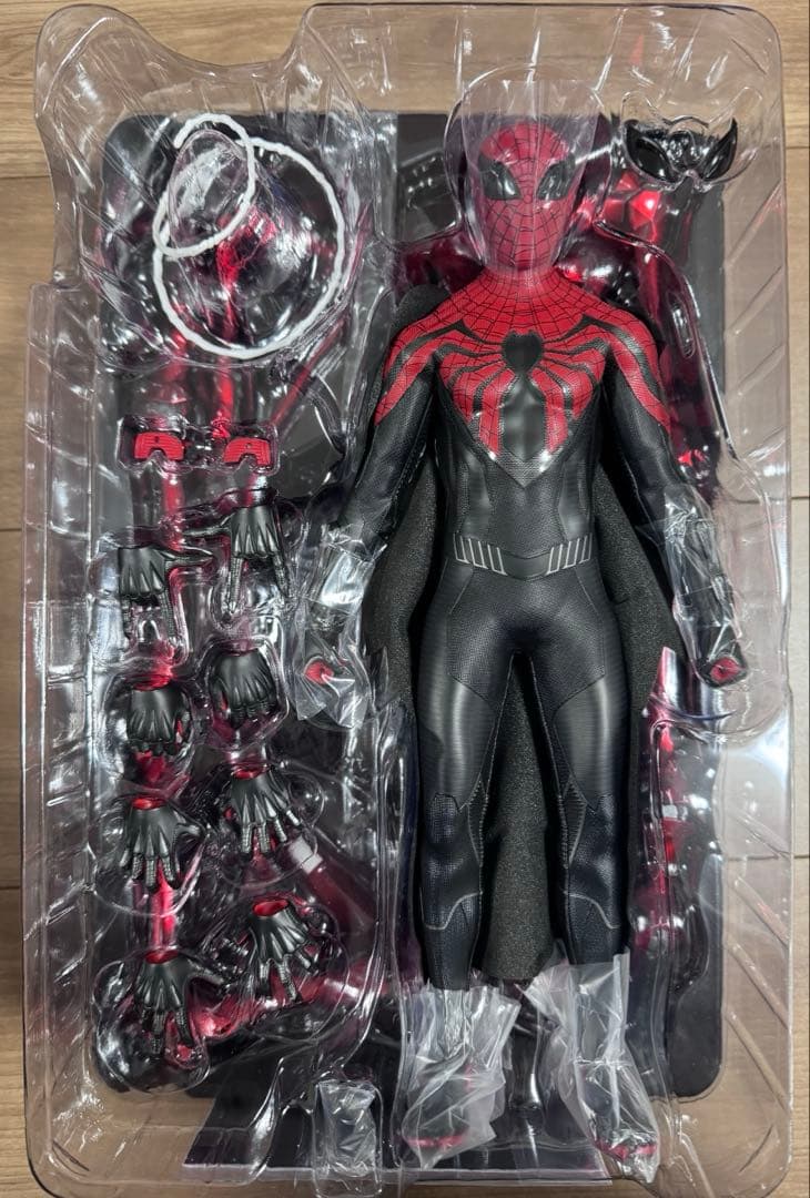 ホットトイズ　スパイダーマン　スーペリアスーツ