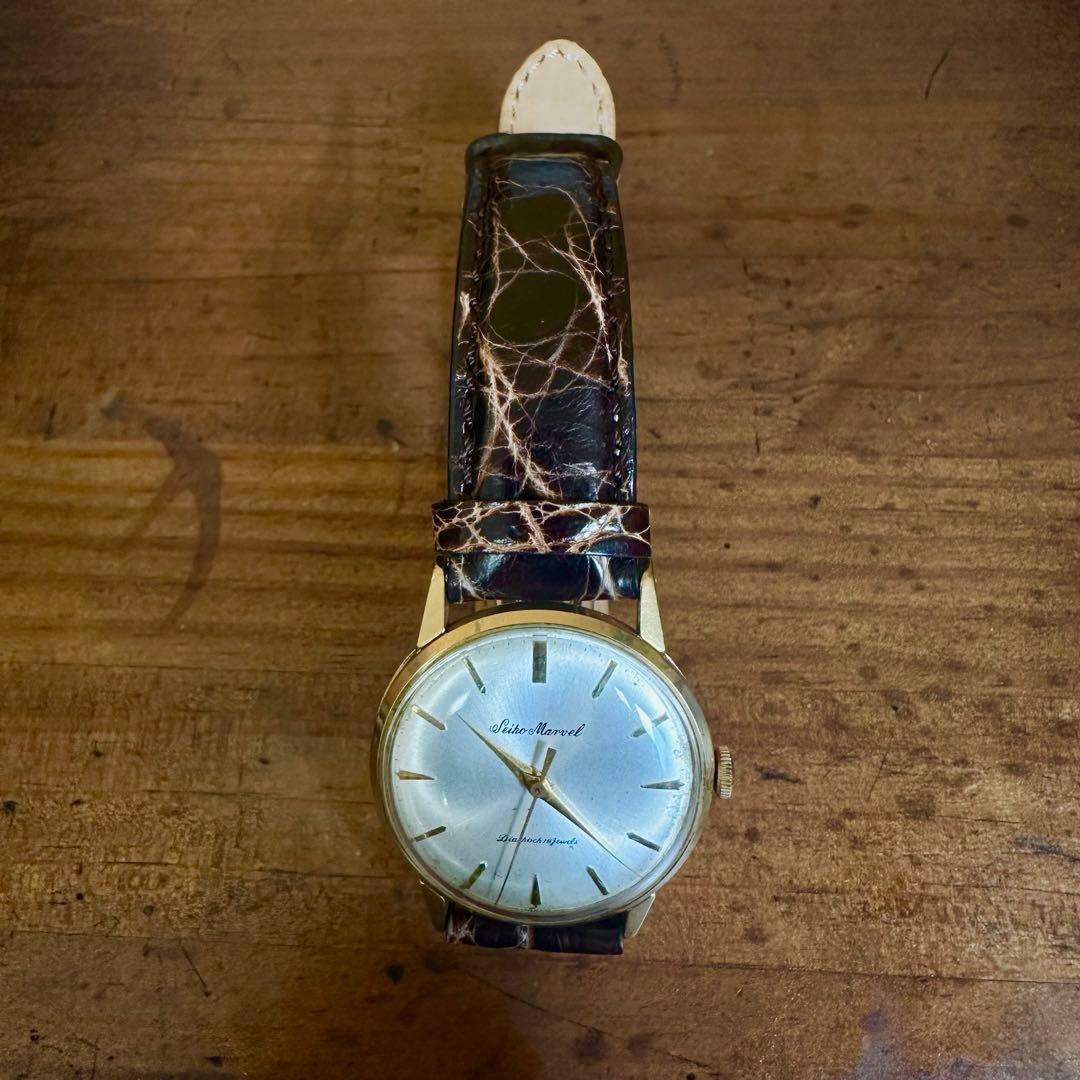 ユ*❀様 Seiko Marvel 金無垢 K18
