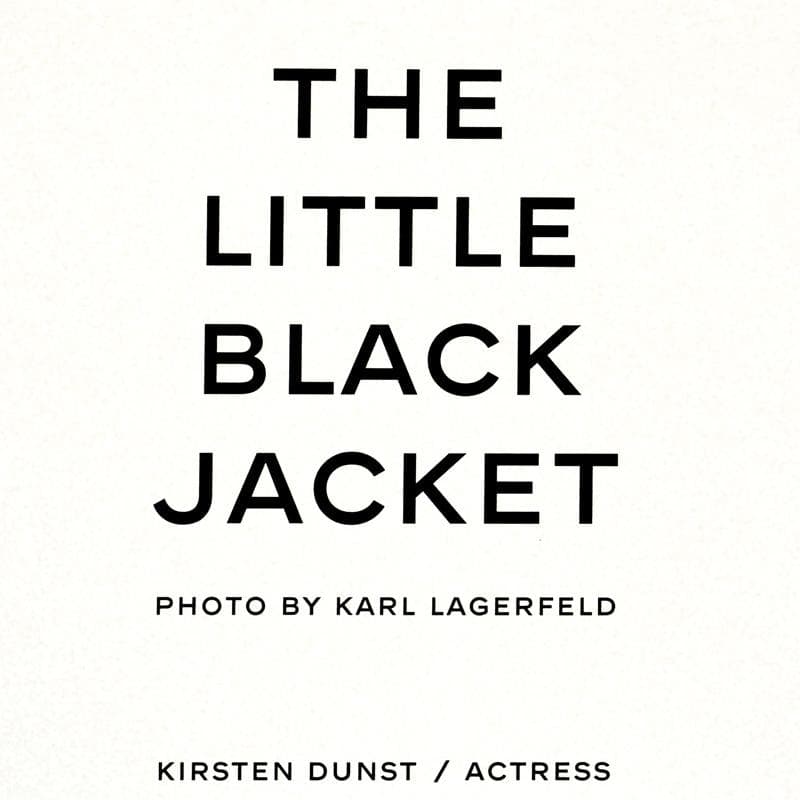 額装品/シャネル キルスティン ダンスト/ラガーフェルド/ポスター/インテリア