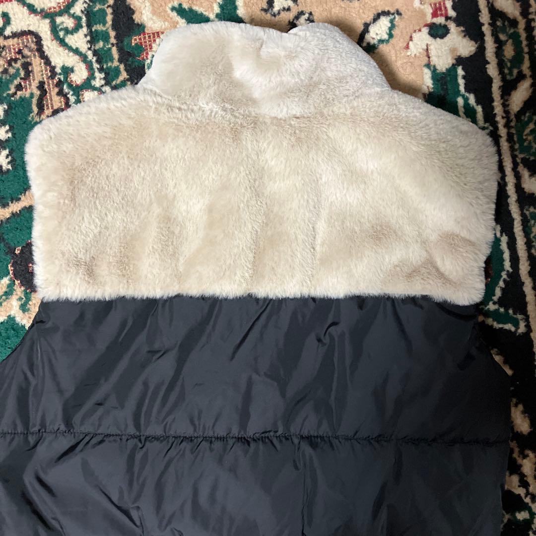 美品　ビームスゴルフ　ワンピース　ブラック　ファー