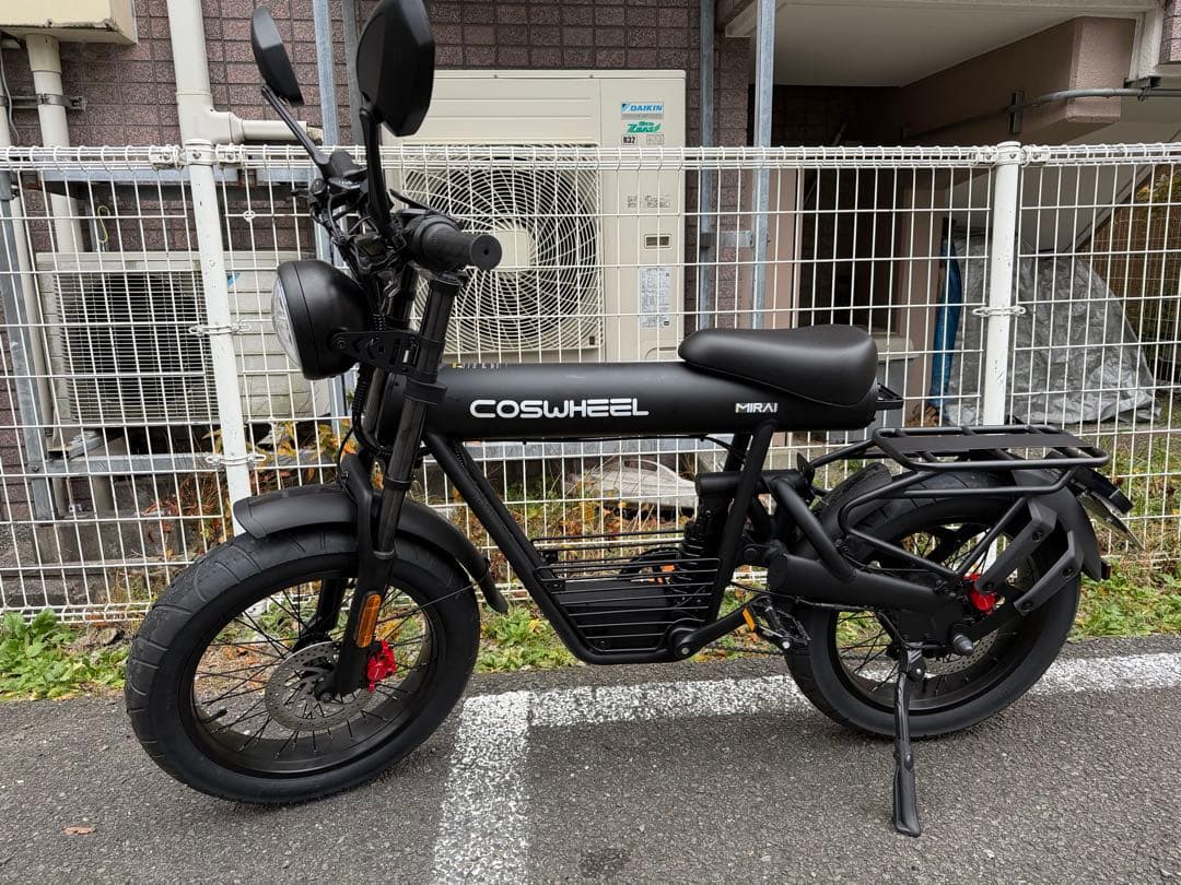 coswheel mirai sバイクカバー付属可能