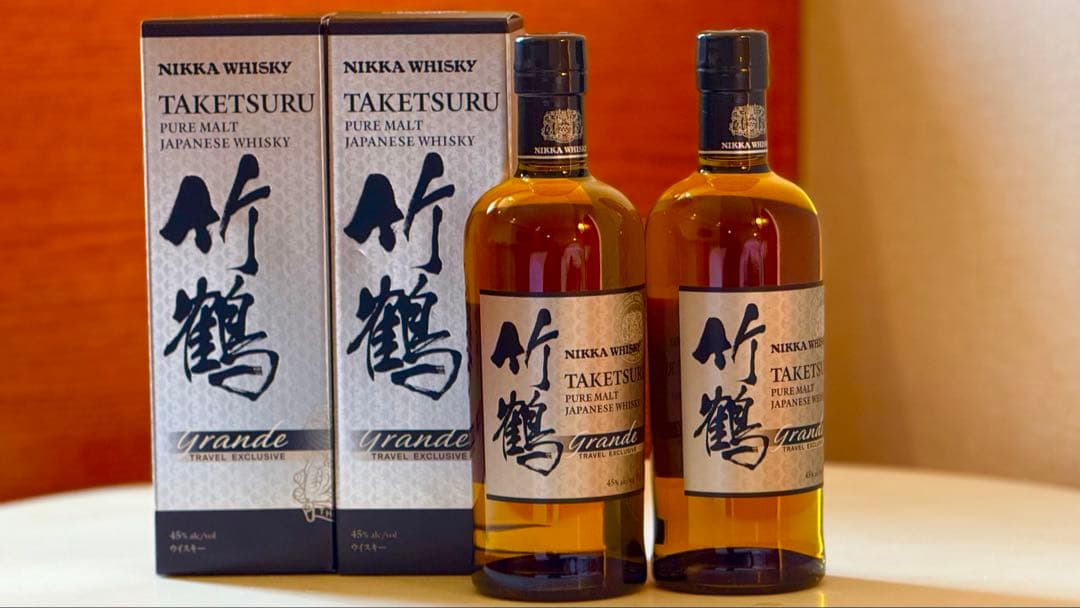 NIKKA TAKETSURU免税店限定 竹鶴 2本セット