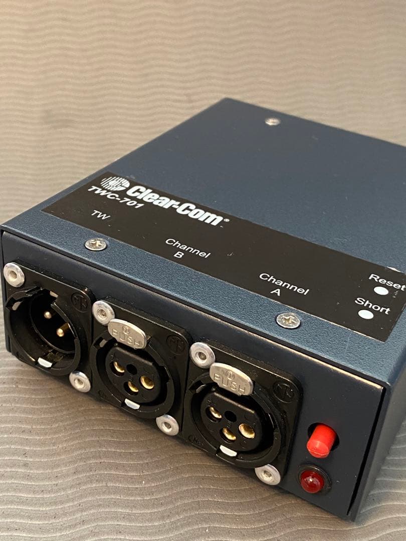 Clear-Com 2ch専用　4線ー3線変換器