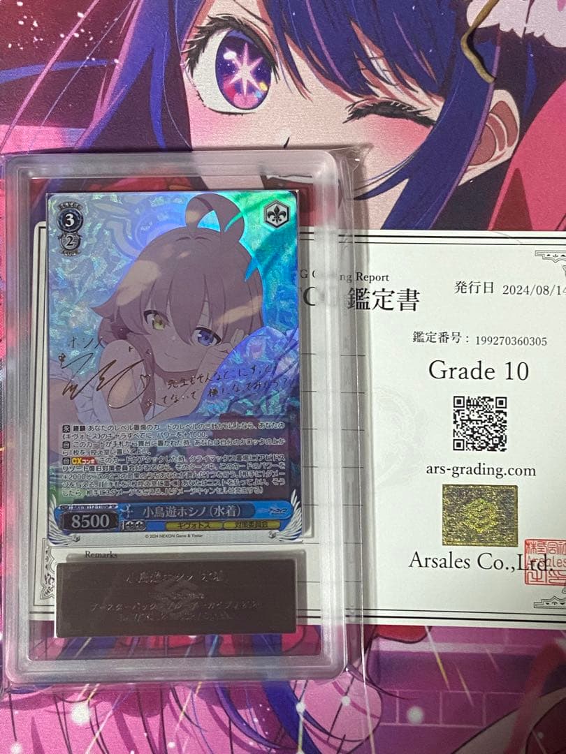 ヴァイスシュヴァルツ　小鳥遊ホシノ　ブルーアーカイブ　ars10