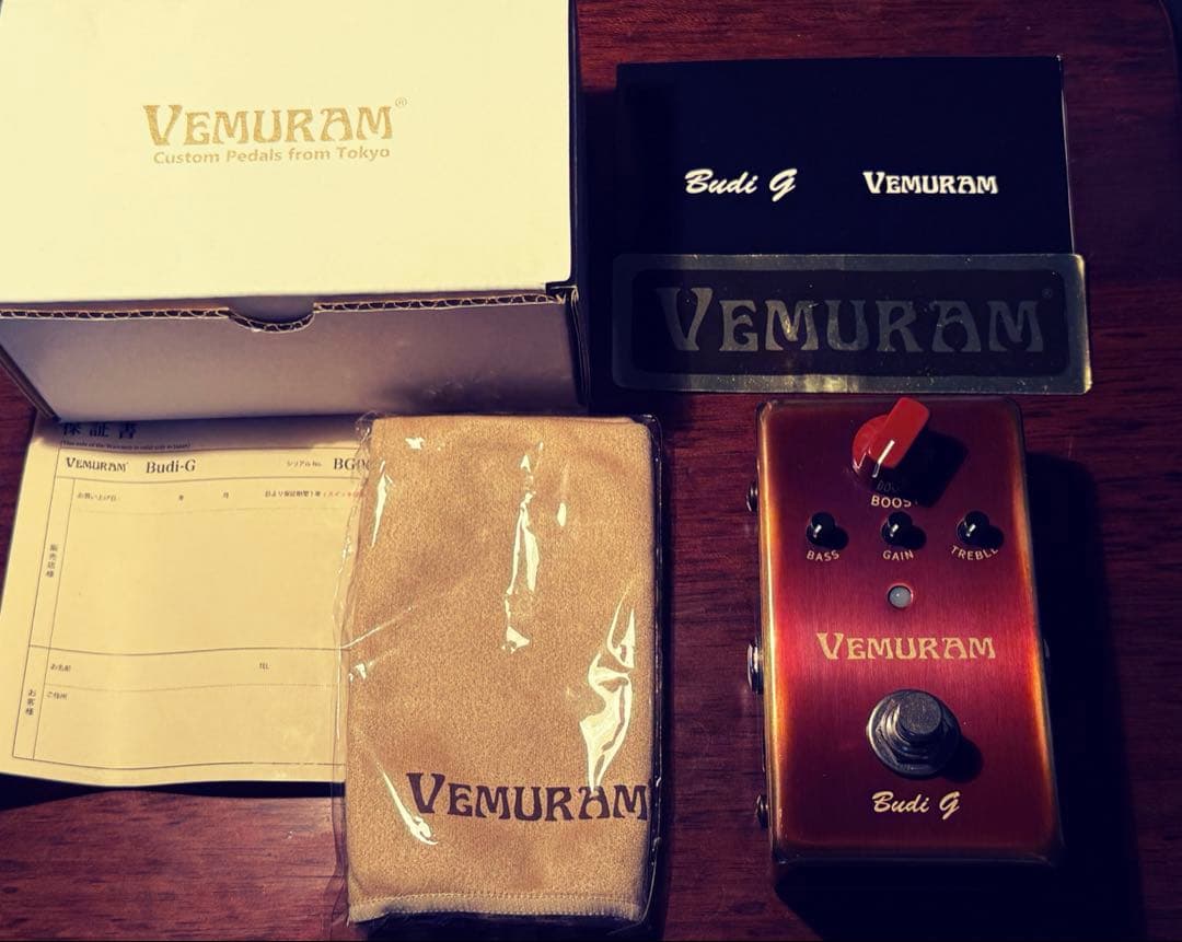 ギター Vemuram Budi G