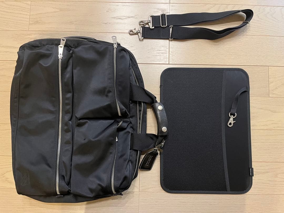 希少PORTER × BARNEYSNY 3WAYブリーフ リュック ショルダー