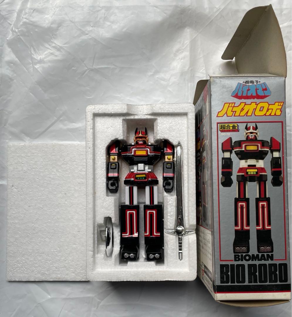 【貴重】超電子バイオマン バイオロボ　バンダイ　超合金　美品