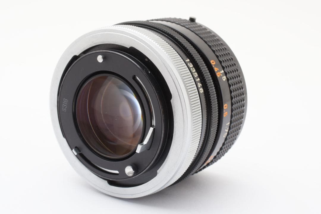 美品 CANON FD 50mm f1.4 S.S.C MF レンズ C830