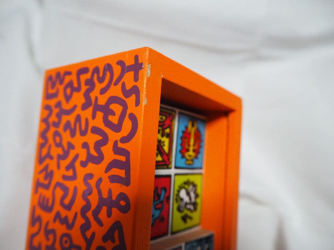 希少　キースヘリング　木製 ドミノ　インテリア