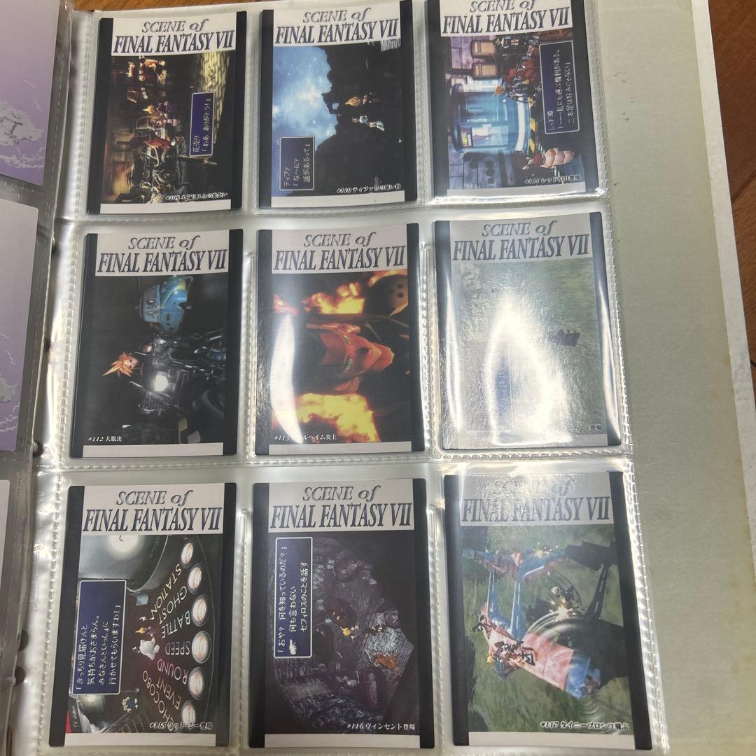 【初版】ファイナルファンタジー7 カードダス 140枚コンプリート　特典付