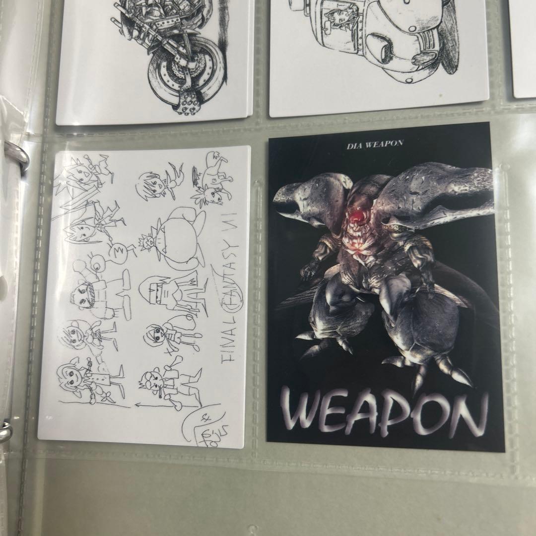 【初版】ファイナルファンタジー7 カードダス 140枚コンプリート　特典付