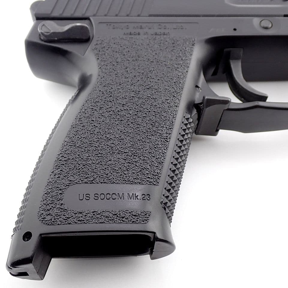 極美品 東京マルイ ソーコム Mk23 固定スライドガン サプレッサー/ライト付