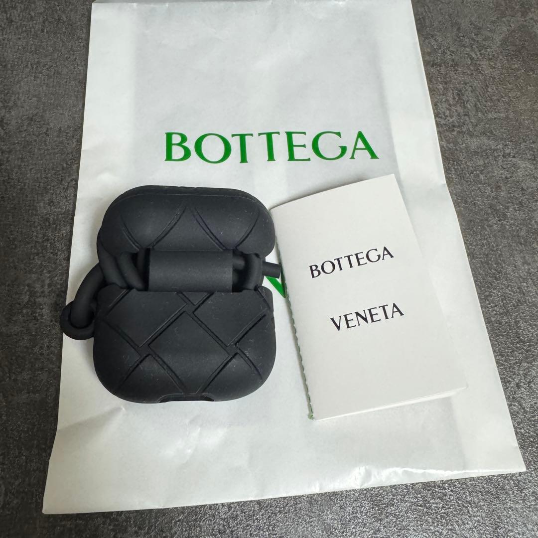 airpodsケース 第3世代 ボッテガ 黒 ブラック Bottega イヤホン