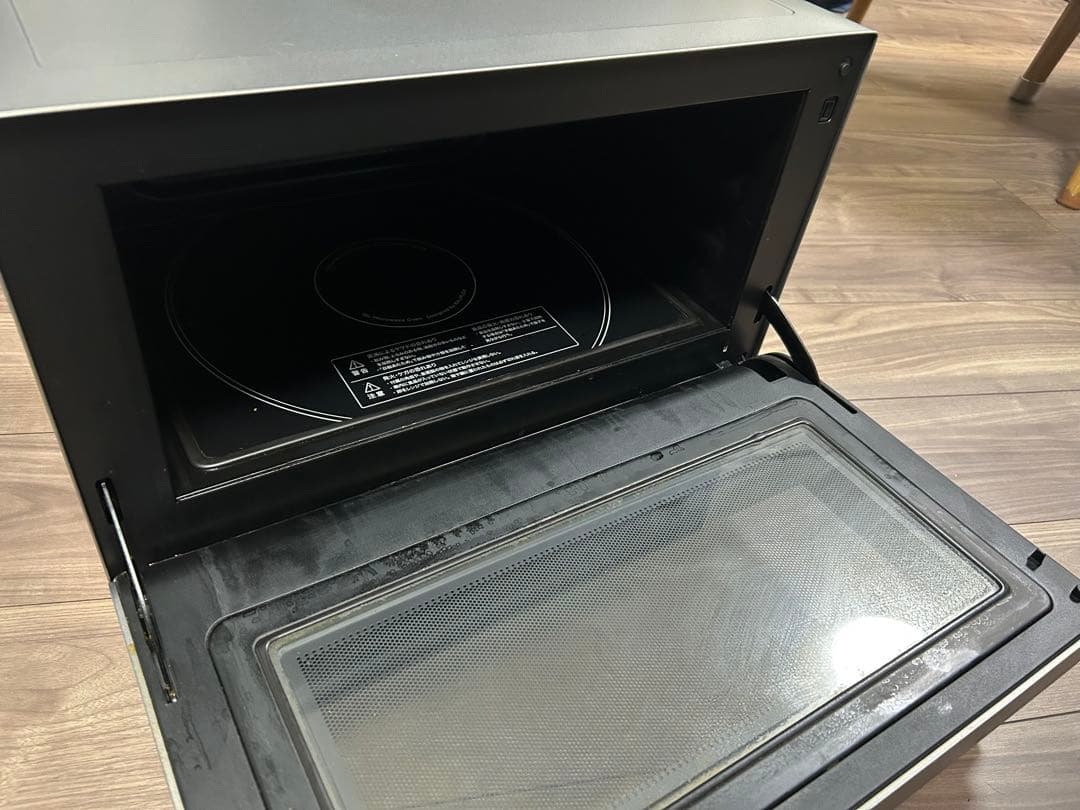 美品⭐︎バルミューダ オーブン シルバー　電子レンジ