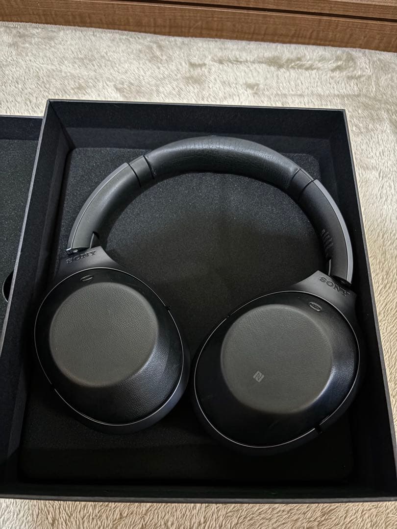 美品 動作品 SONY MDR-1000Xブラック