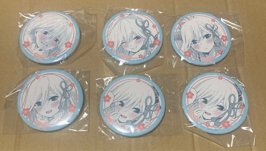 甘神さんちの縁結び 朝姫 缶バッジ　ラッキー缶バッジBOX