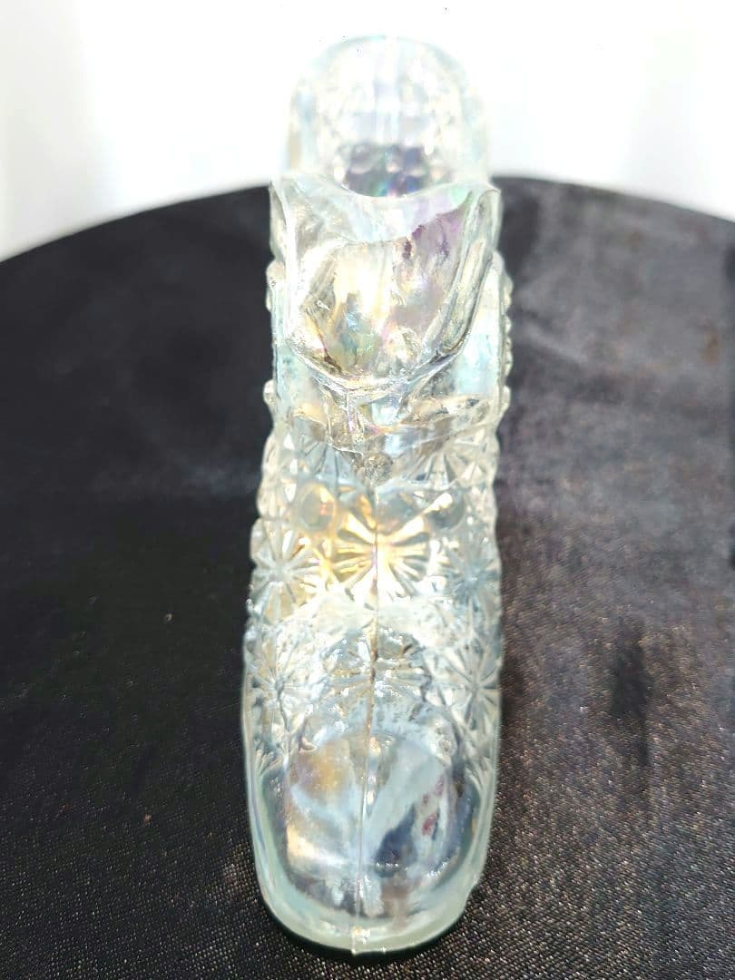 60 -70代 フェントン シューズ オパール ミルク デイジー柄 2つバラ売可