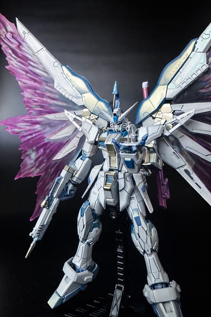 RGデスティニーガンダム　チタニウムフィニッシュ トワイライトコーティング風