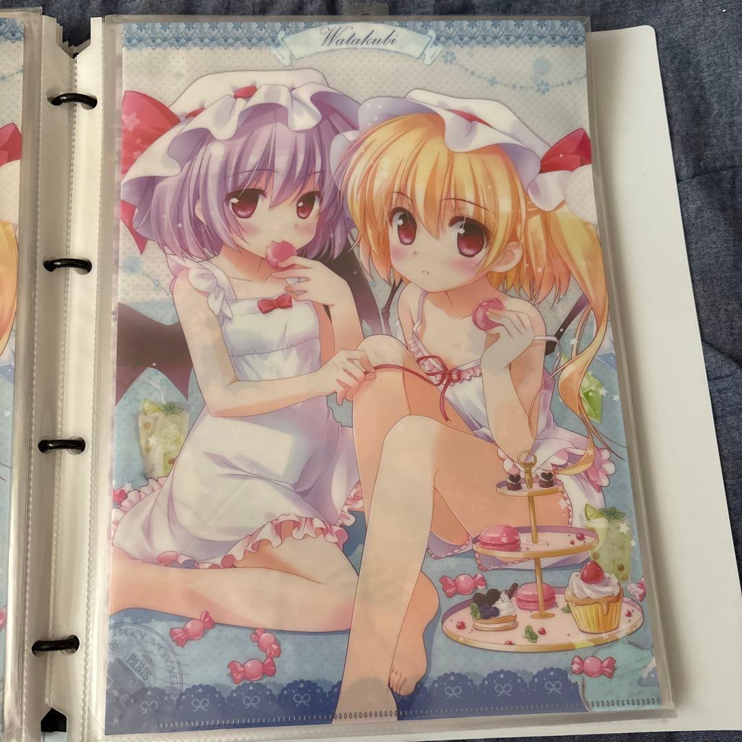 東方project レミフラ　パジャマ　美少女　クリアファイル　VY13