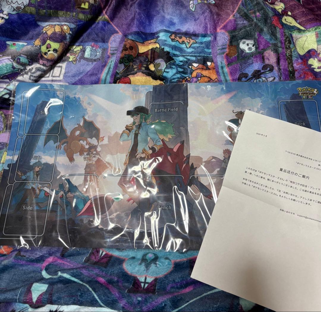 ポケモンマスターズEX アルコス覚醒者たち プレイマット