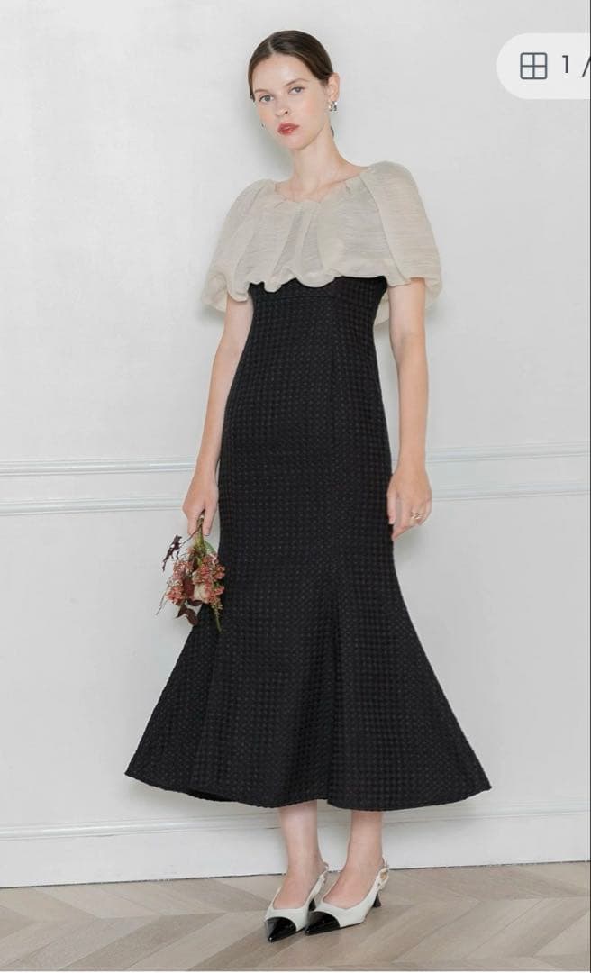 【大幅値下げ中】leja 2way オフショル ワンピース ドレス 成人式結婚式