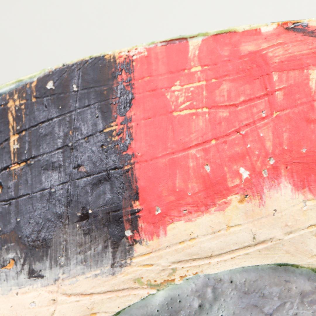 イタリア ミッドセンチュリー 50s-60s スクラッフィート プレート